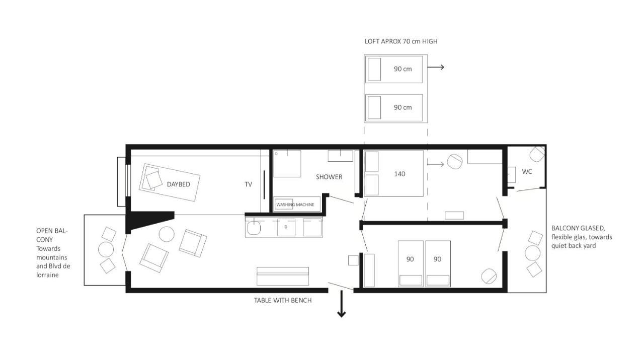 קאן Classic Appartement מראה חיצוני תמונה